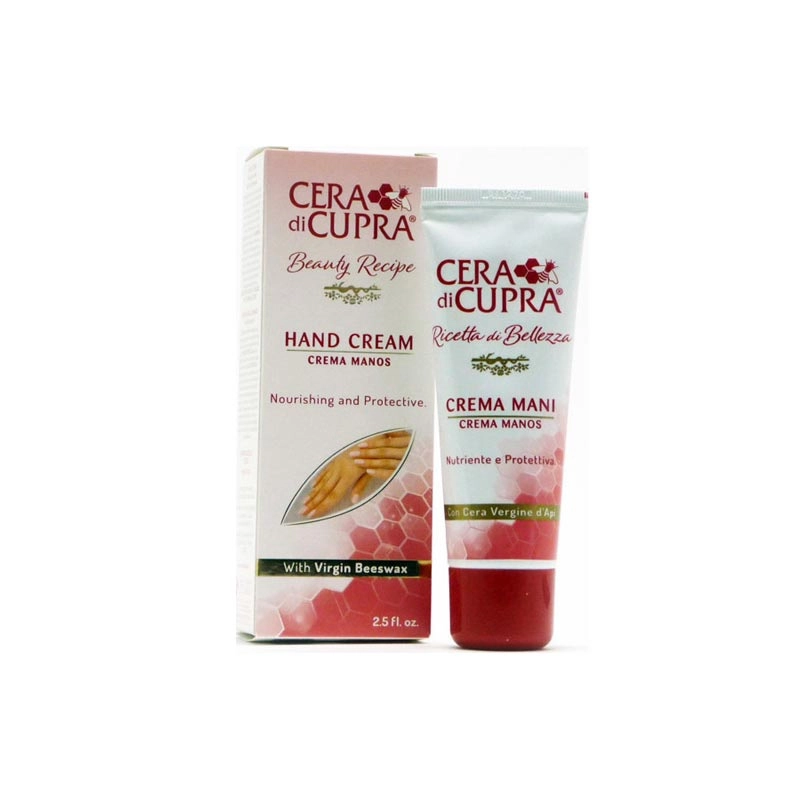 CERA DI CUPRA Hand Cream With Virgin Bee Wax Kρέμα Xεριών, 75ml 1